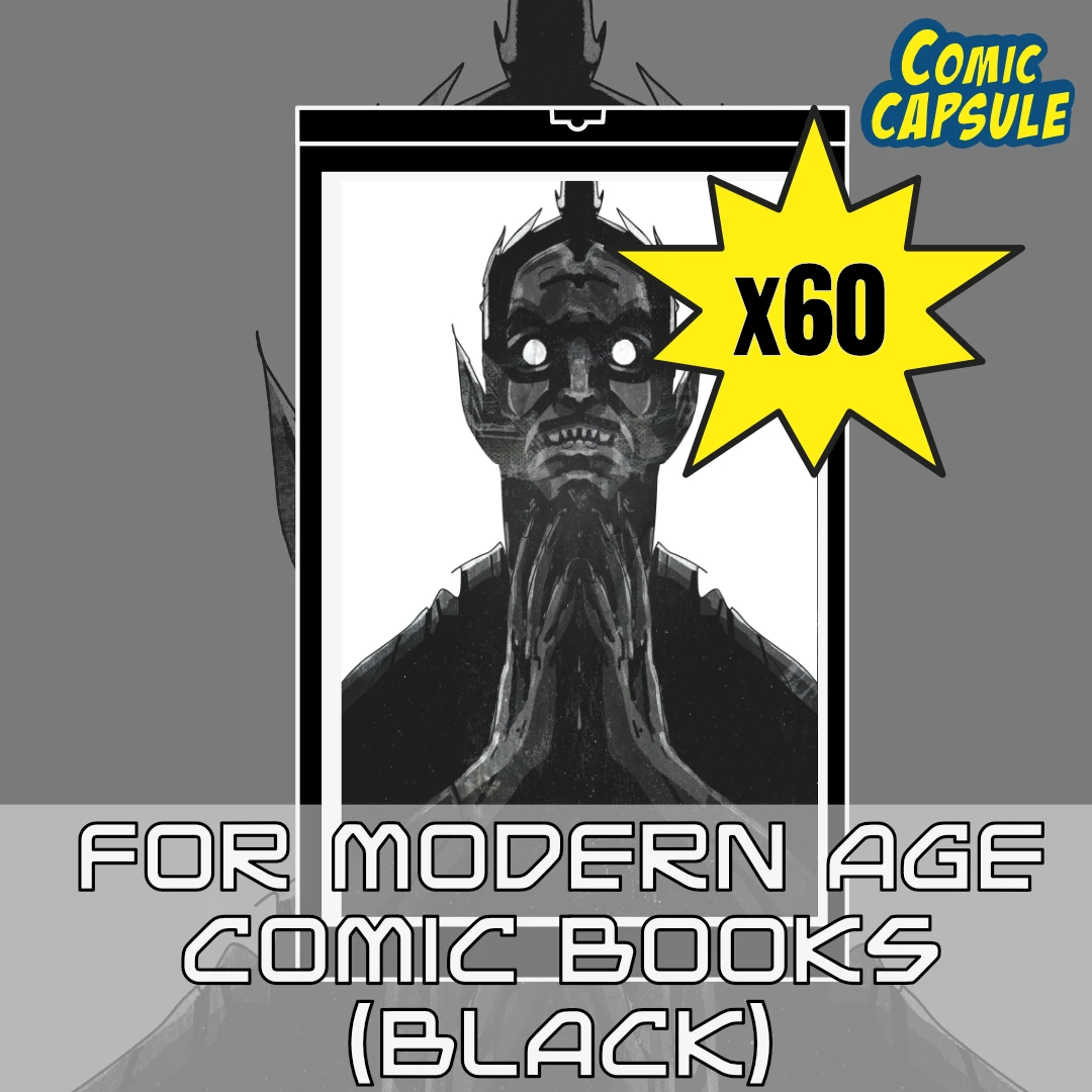 ComicCapsule Canada - 60x black comic capsule featuring Nebulous by lucha comics