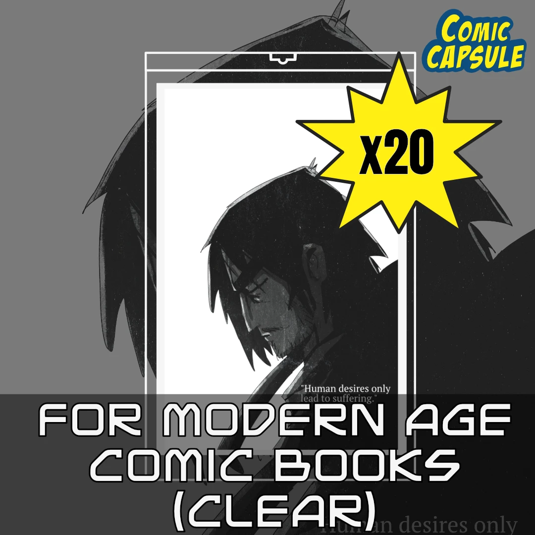 ComicCapsule Canada - 20x clear comic capsule featuring Hungry Ghosts by lucha comics